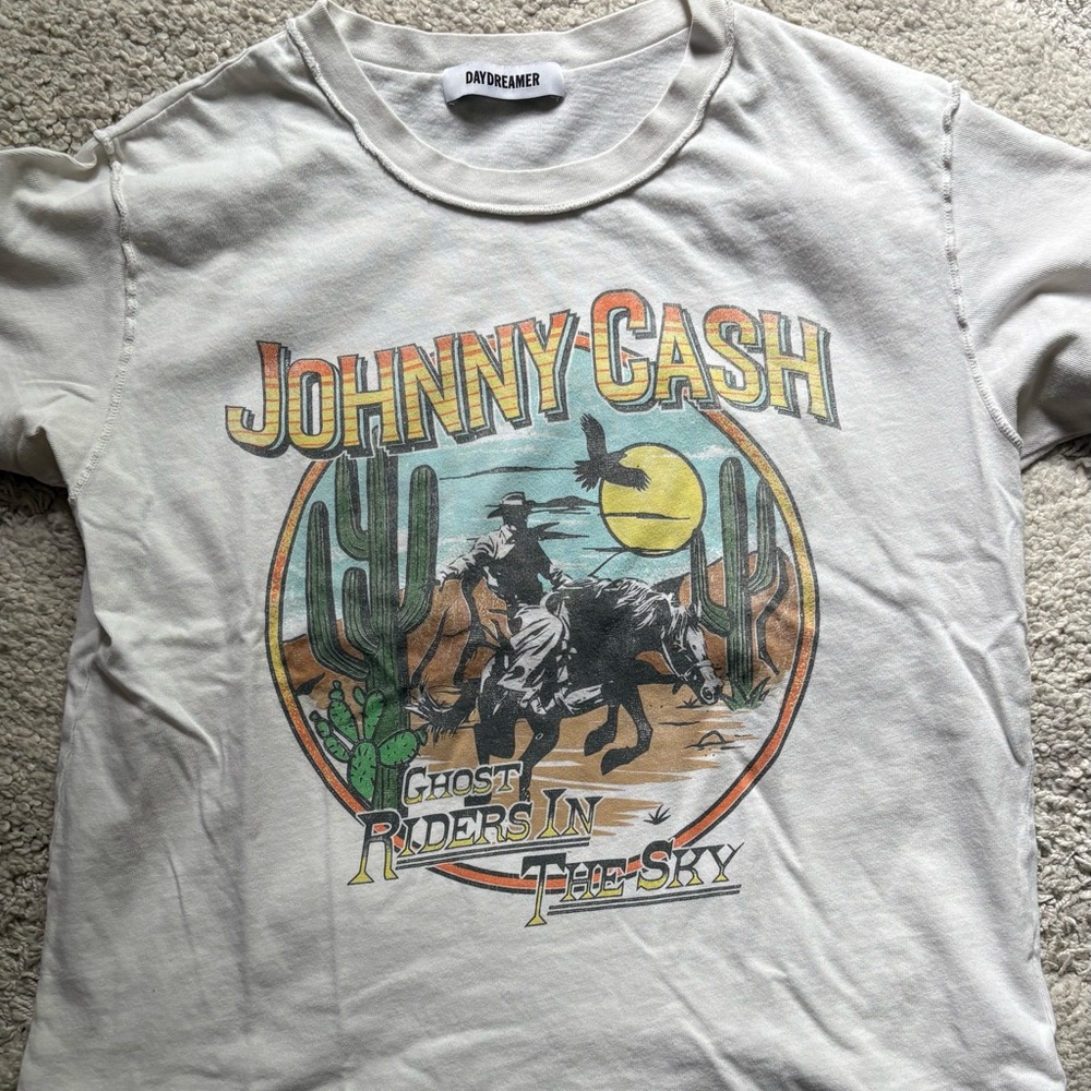 Daydreamer Johnny Cash Graphic Tee -